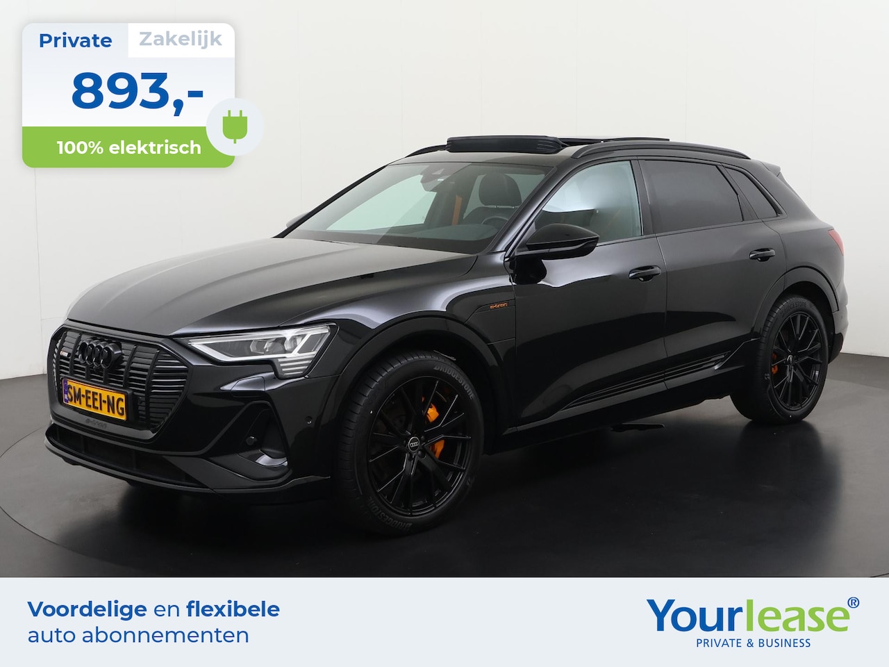 Audi e-tron - 55 quattro S-Line Black Edition 95 kWh | All-in 893,- Private Lease | Direct uit voorraad - AutoWereld.nl