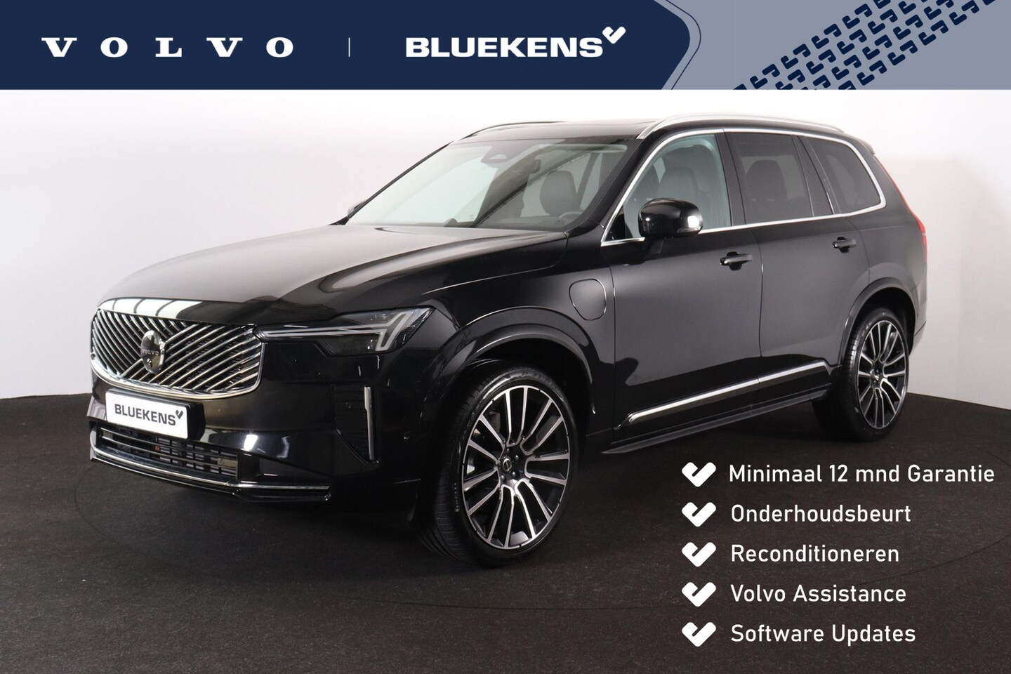 Volvo XC90 - T8 Recharge AWD Ultra Bright - Luchtvering - Panorama/schuifdak - IntelliSafe Assist & Sur - AutoWereld.nl