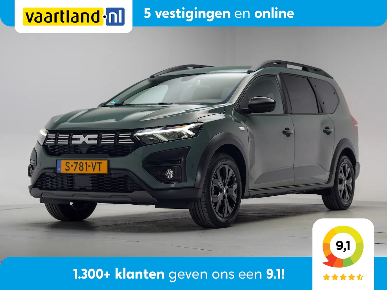 Dacia Jogger - 1.6 Hybrid 140 Extreme 7p. Aut.[Clima /ECC Apple /Android PDC Camera ] - AutoWereld.nl