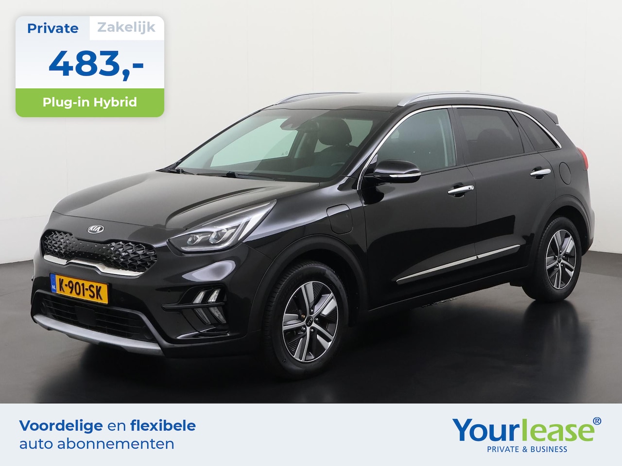 Kia Niro - 1.6 GDi PHEV DynamicPlusLine | All-in 483,- Private Lease | Direct uit voorraad - AutoWereld.nl