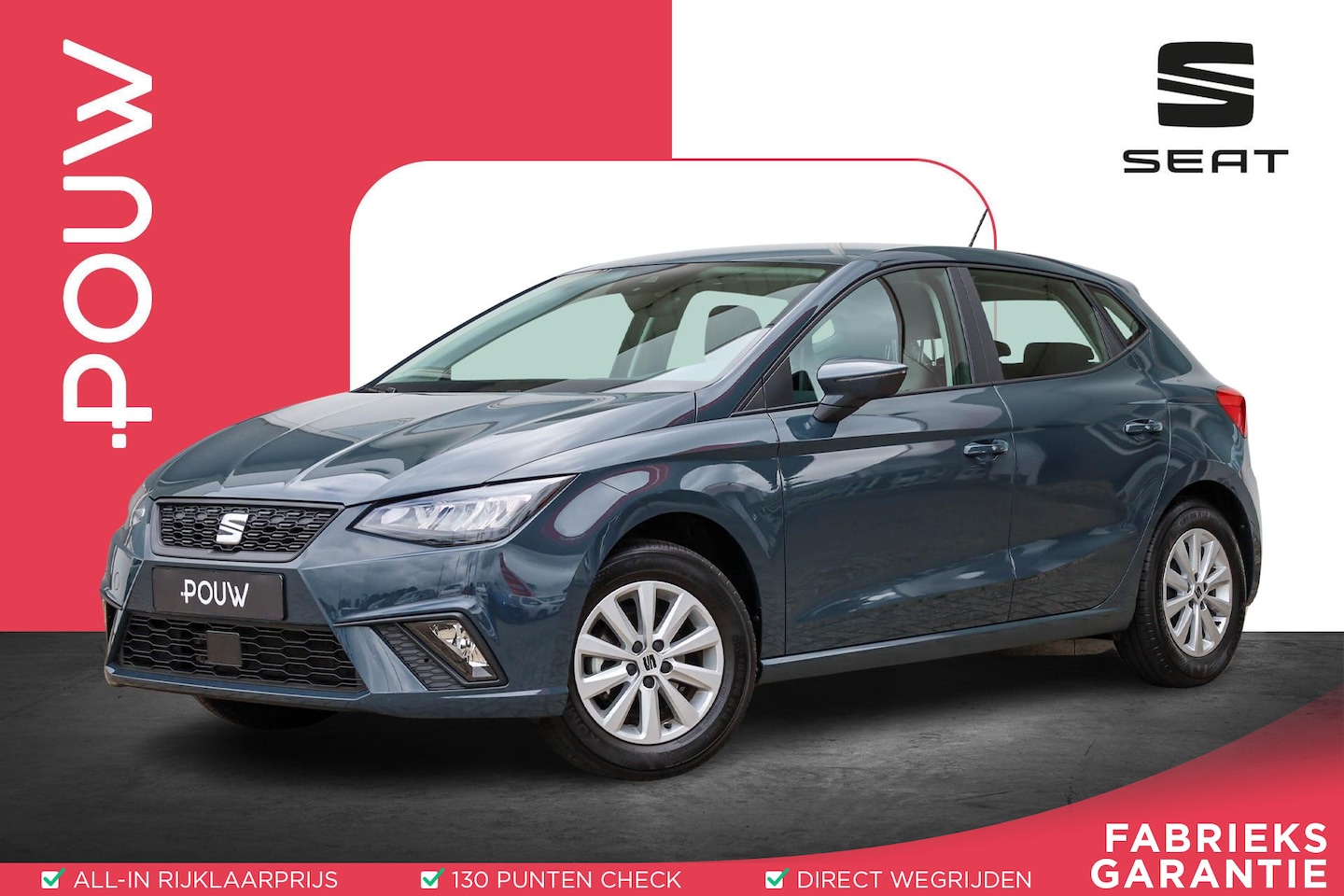 SEAT Ibiza - 1.0 EcoTSI 95pk Style Plus | Apple Carplay/Android Auto | Parkeersensor Achter - AutoWereld.nl