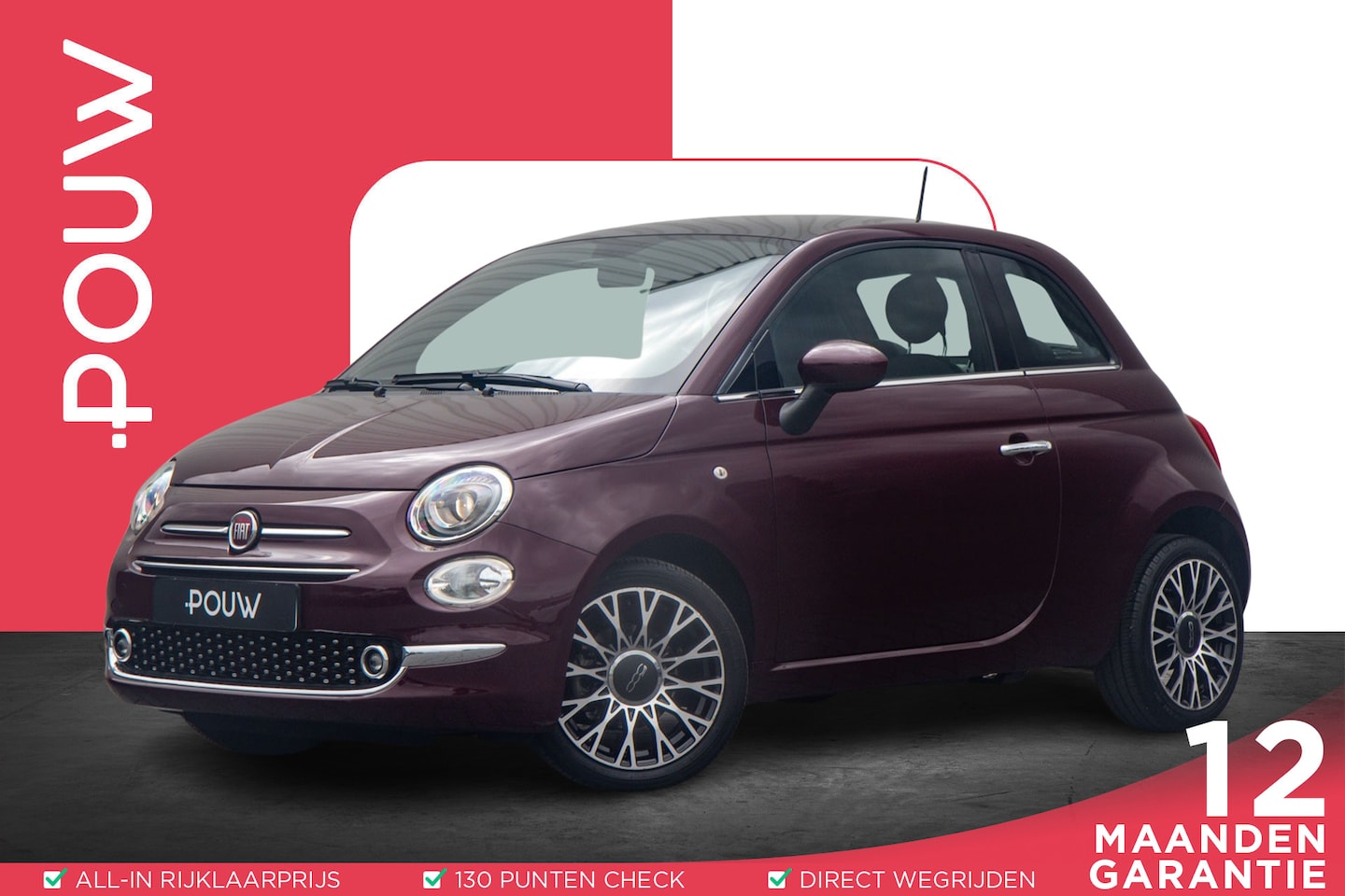 Fiat 500 - 1.2 69pk Star | Apple Carplay/Android Auto - AutoWereld.nl