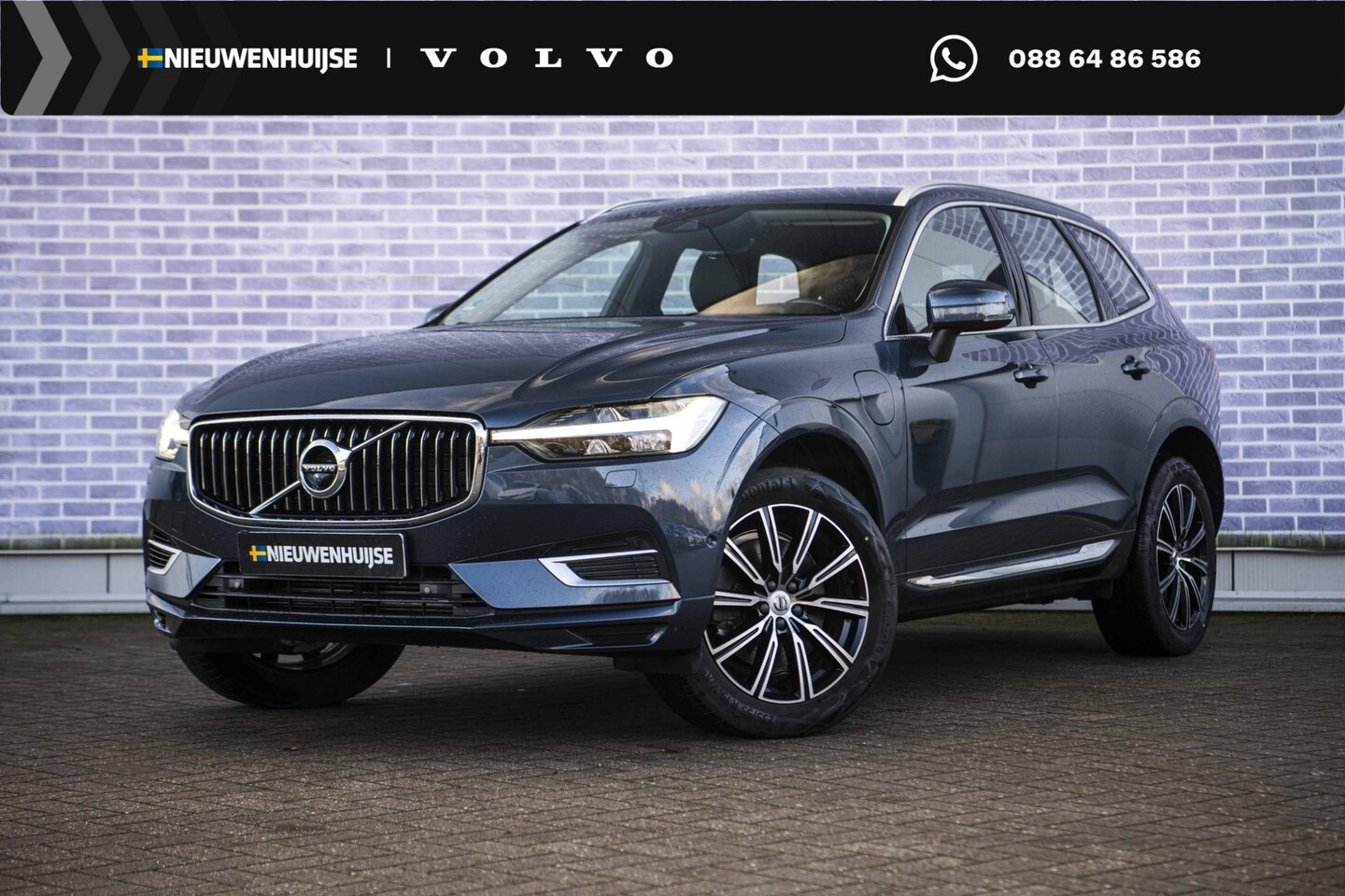 Volvo XC60 - 2.0 T6 Plug-in hybrid AWD Inscription | Luchtvering | Trekhaak | 360 Camera | Adaptieve Cr - AutoWereld.nl