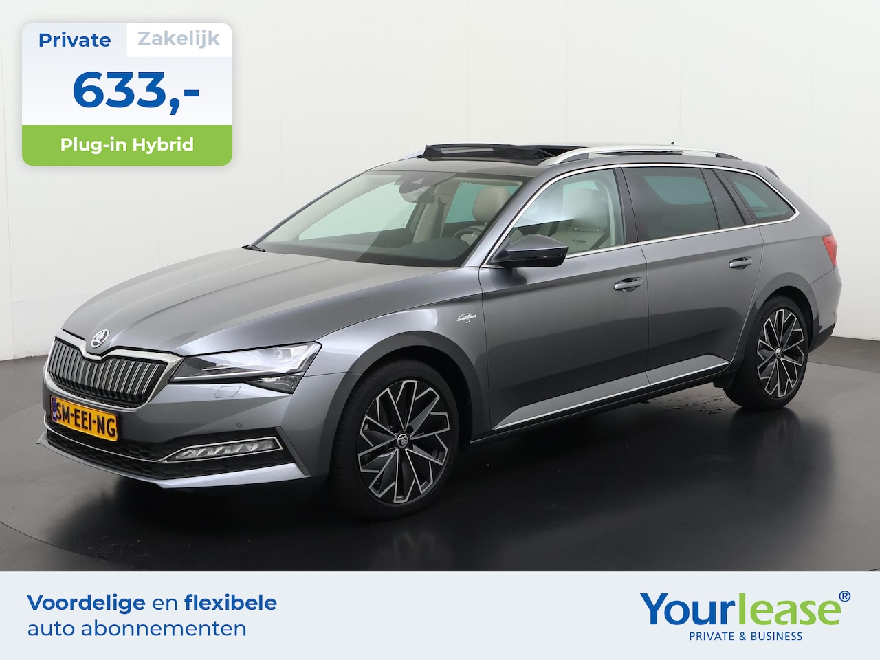 Skoda Superb Combi - 1.4 TSI iV Laurin & Klement | All-in 633,- Private Lease | Direct uit voorraad - AutoWereld.nl