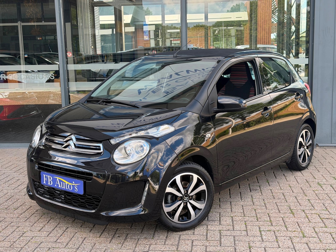 Citroën C1 - 1.0 VTi Airscape Shine Airco Lmv Camera Cabrio - AutoWereld.nl