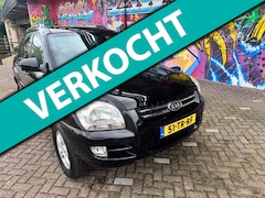 Kia Sportage - 2.0 CVVT M-bition navigatie automatische airco elektrische ramen half leer zeer Leuke comb