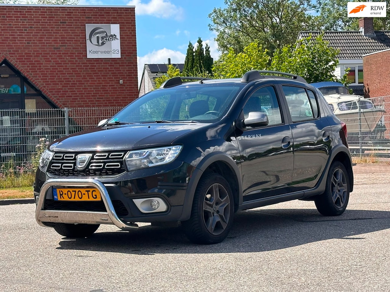 Dacia Sandero Stepway - 0.9 TCe SL Achteruit camera*Navigatie*Cruise*Trekhaak*Airco*LM velgen* - AutoWereld.nl