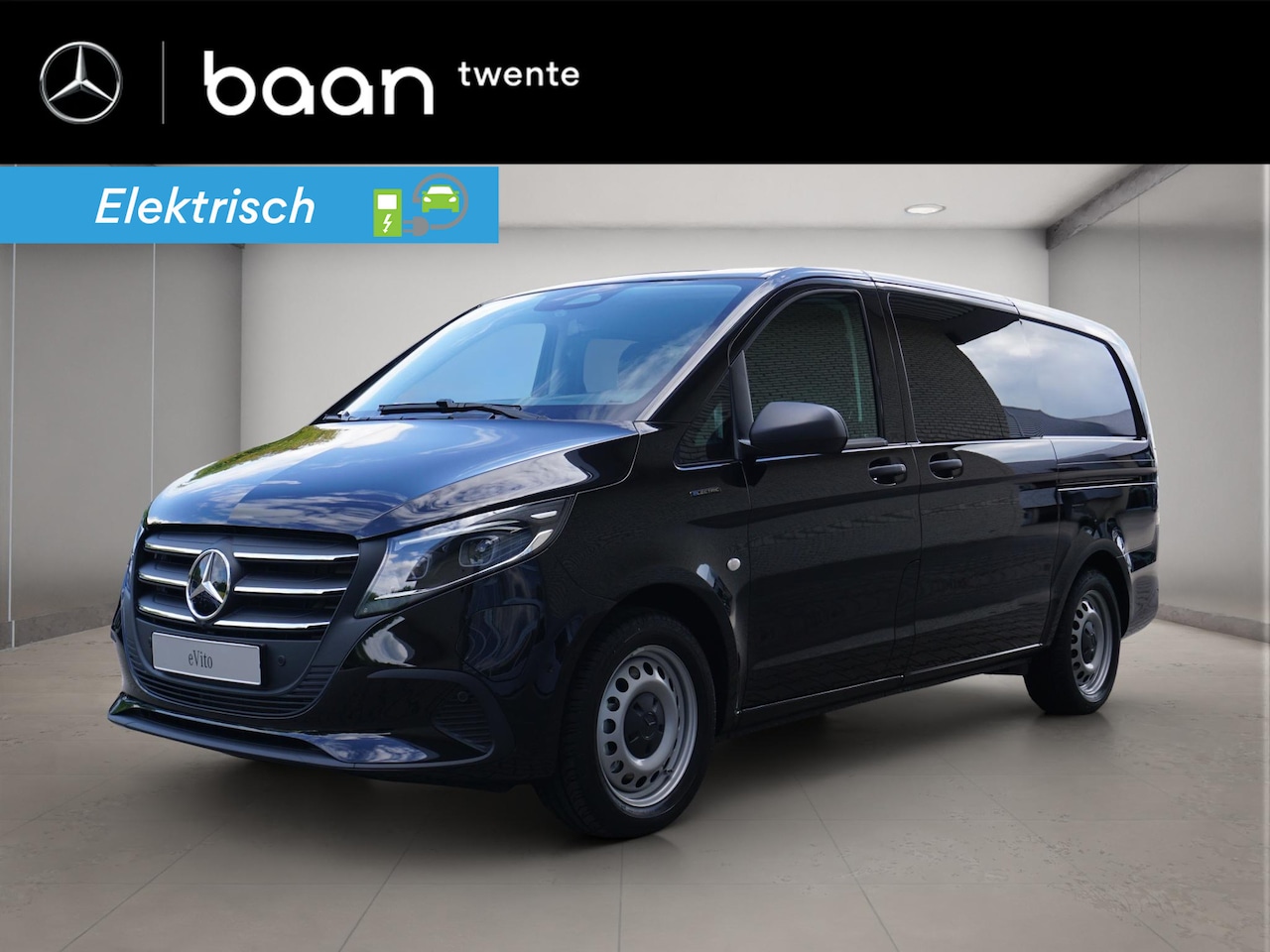 Mercedes-Benz eVito - 129 L2 Dubbel cabine | Lease Edition WLTP 350 km - AutoWereld.nl