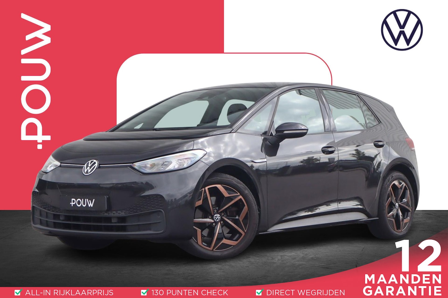 Volkswagen ID.3 - 204pk First 58 kWh | Apple Carplay/Android Auto | Adaptive Cruise - AutoWereld.nl
