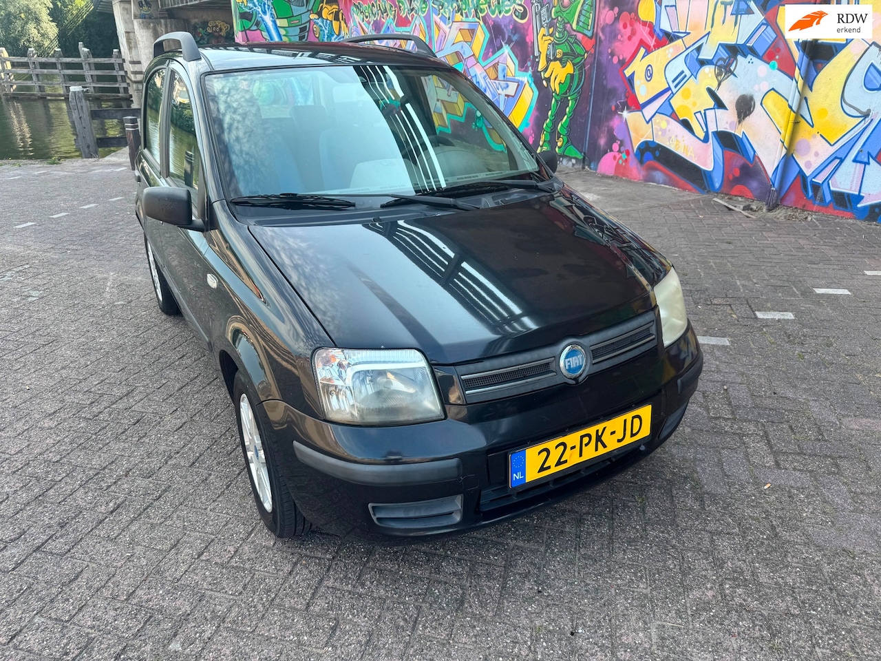 Fiat Panda - 1.2 Emotion ijskoude digitale airco boeken aanwezig rijd super met 180 dkm nap zeer fijne - AutoWereld.nl