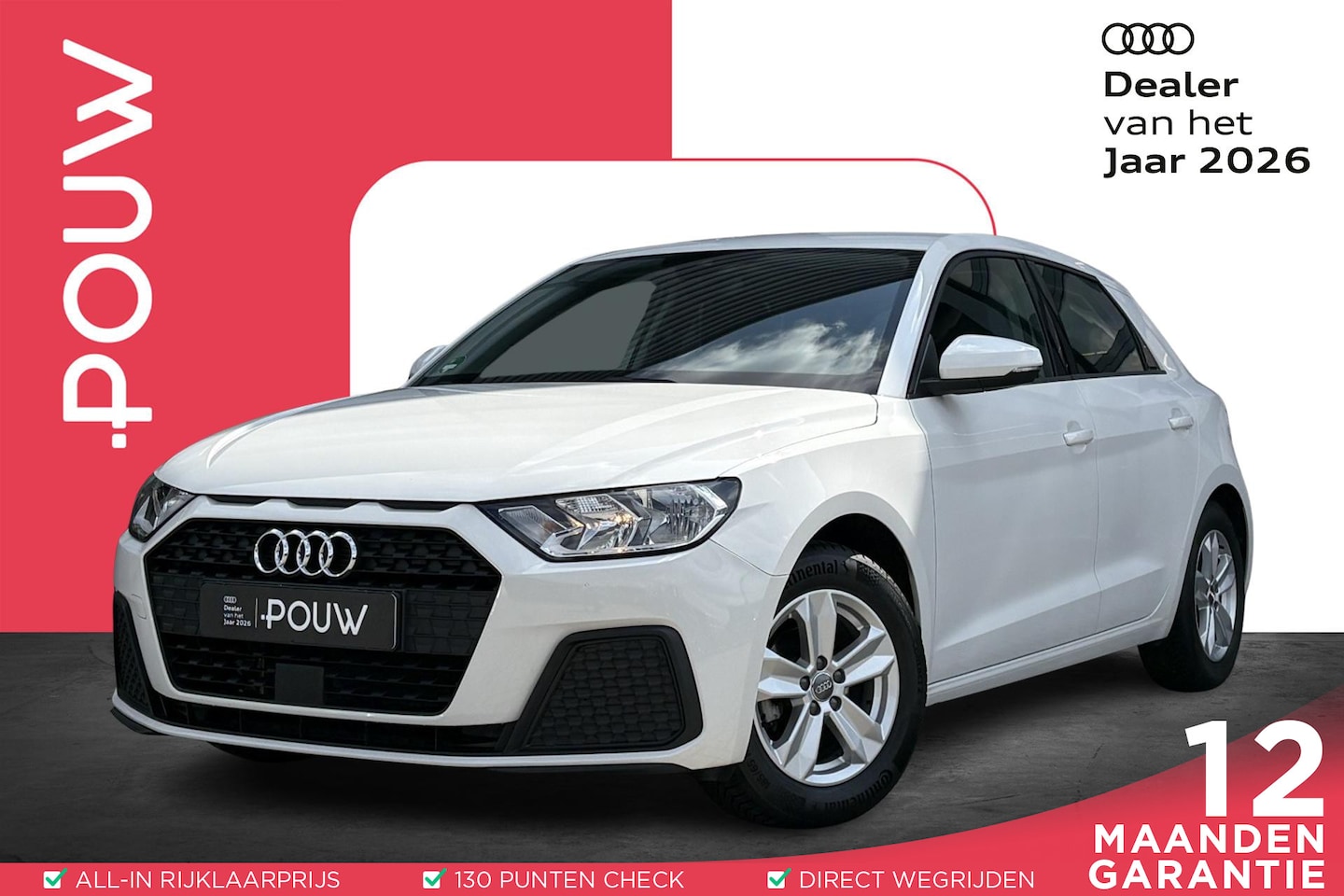 Audi A1 Sportback - 25 TFSI 95pk | All-Seasonbanden | Lichtmetalen Velgen | Digital Cockpit - AutoWereld.nl