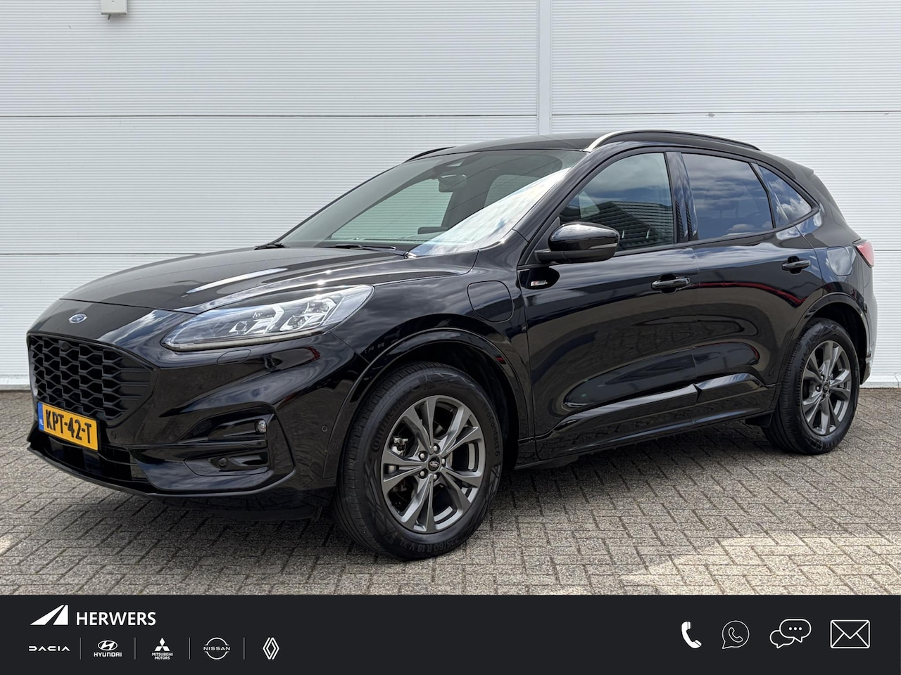 Ford Kuga - 2.5 PHEV ST-Line X / Winter-pack / Airco (automatisch) / Navigatiesysteem full map / - AutoWereld.nl