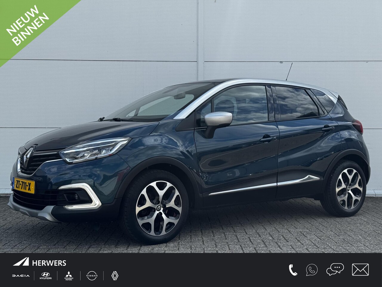 Renault Captur - 1.3 TCe Intens /Cruise Control / Navigatie / Achteruitrijcamera / Parkeer Assistent / Keyl - AutoWereld.nl