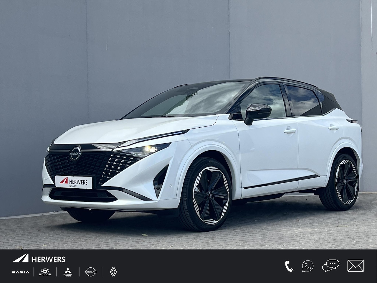 Nissan Qashqai - 1.5 e-Power N-Design / Fabrieksgarantie tot 12-2028 / Leder Alcantara bekleding / HUD / Ca - AutoWereld.nl
