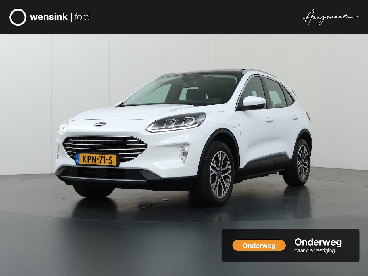 Ford Kuga - 2.5 PHEV Titanium | Trekhaak | Panoramadak | Winterpakket | Head-Up | 18" Lichtmetalen Vel - AutoWereld.nl