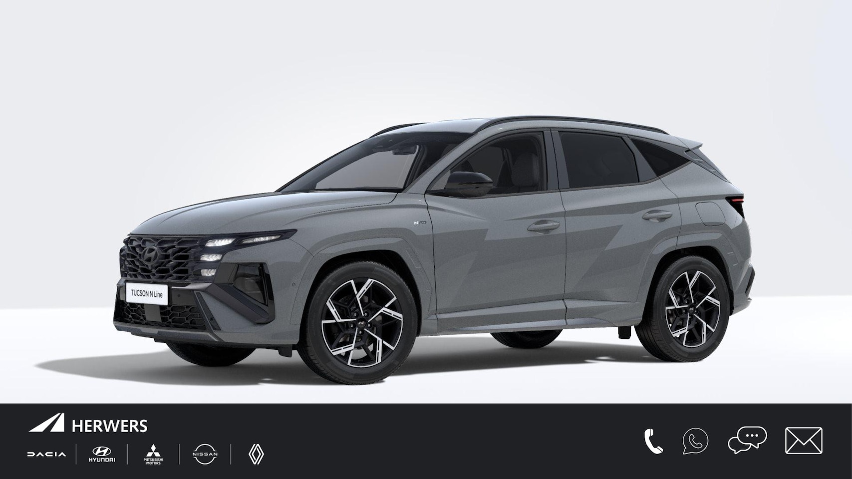 Hyundai Tucson - 1.6 T-GDI PHEV N Line Business / Nu €4000,- Voordeel / Direct Leverbaar / Stoel & Stuur Ve - AutoWereld.nl