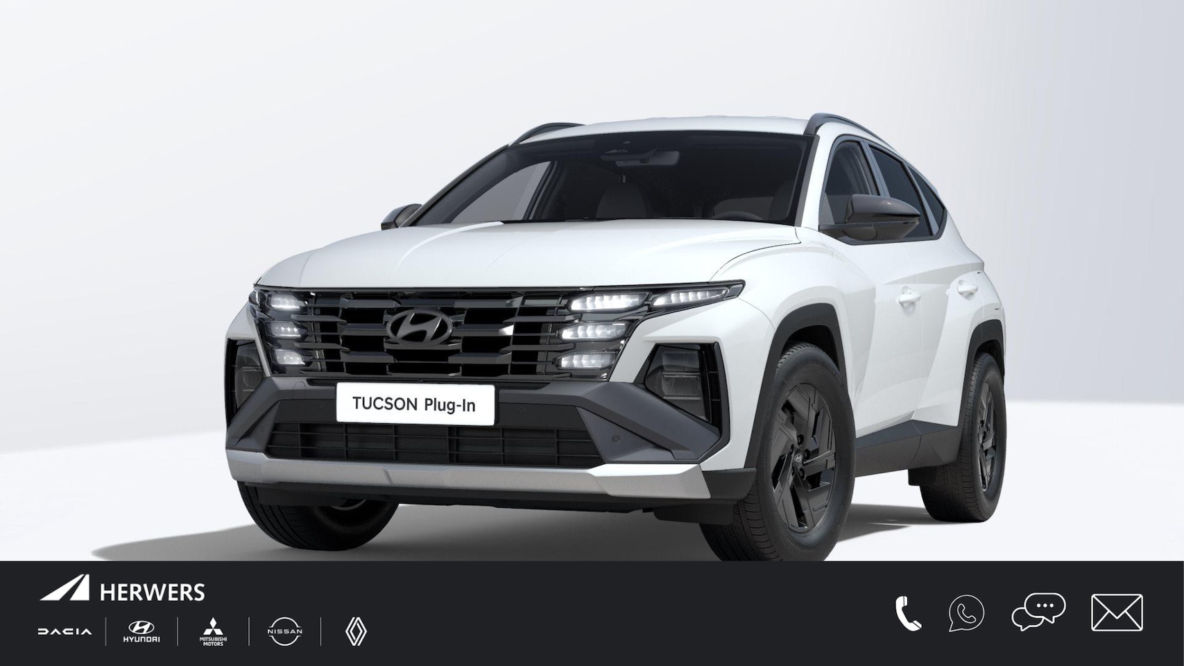 Hyundai Tucson - 1.6 T-GDI PHEV Pure Edition / €43.995,- Rijklaar / Stoel+Stuur Verwarming / Navigatie / Ap - AutoWereld.nl