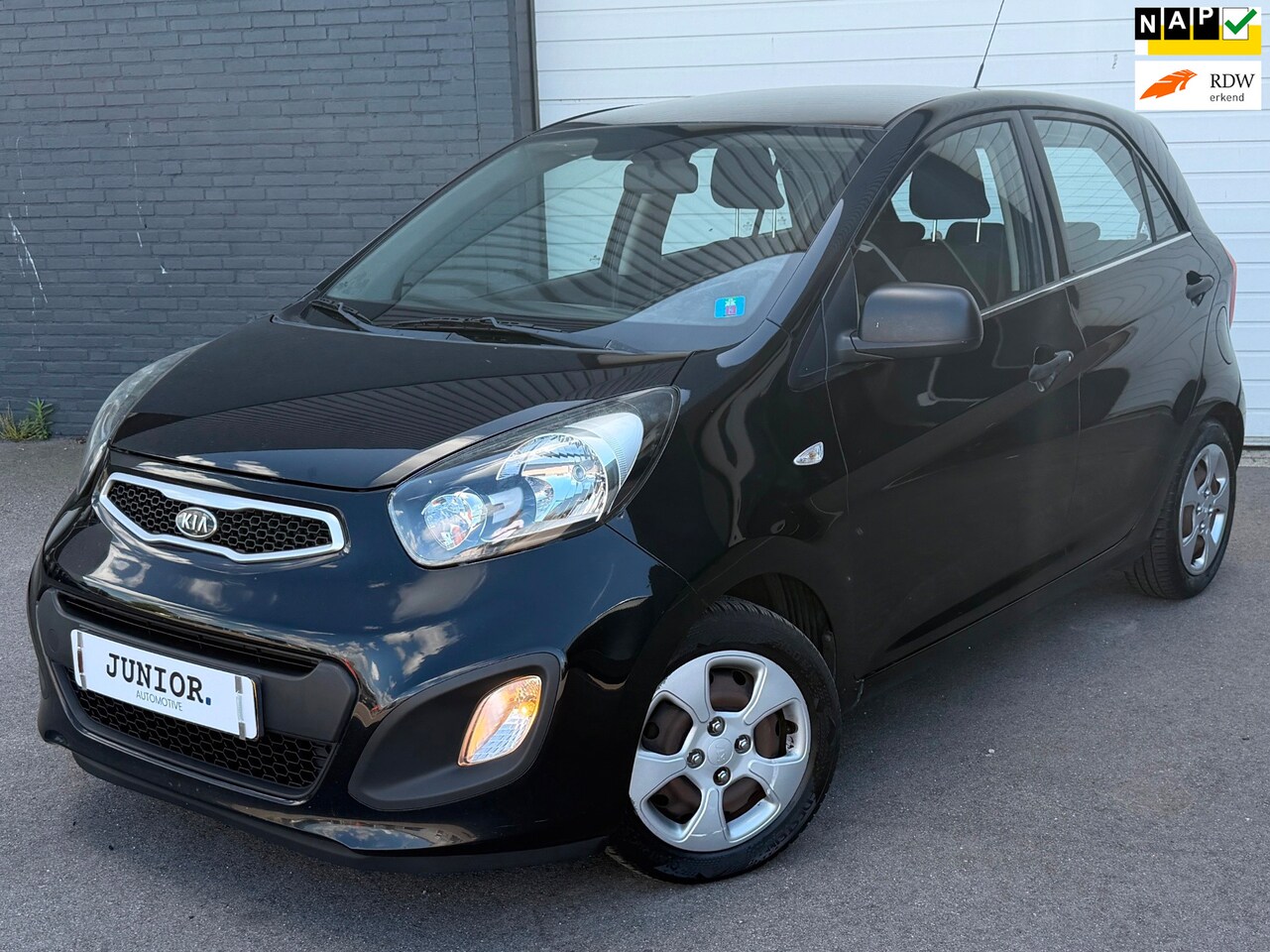 Kia Picanto - 1.0 CVVT Airco VOLLEDIGONDERHOUDEN!/NIEUWEAPK/5DEURS/NAP - AutoWereld.nl