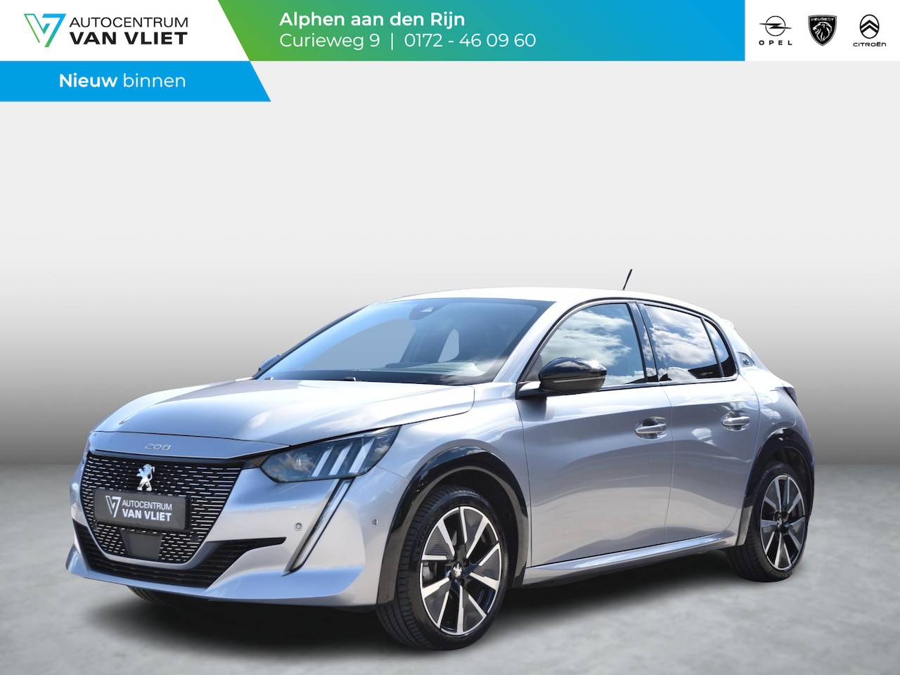 Peugeot e-208 - EV GT Pack 50 kWh l voorstoelen verwarmd l adaptief cruise control l Apple Carplay/Android - AutoWereld.nl