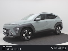 Hyundai Kona - 1.6 GDI HEV Premium / €4.500, - Voordeel / 360º Camera / Lederen Bekleding / Elektrische S