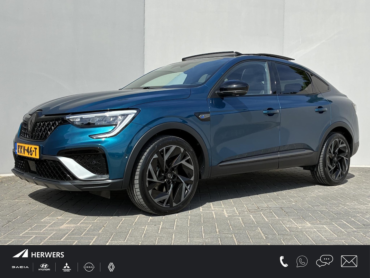 Renault Arkana - 1.6 E-Tech full hybrid 145 esprit Alpine / Fabrieksgarantie t/m 10-2026 / Schuif-/Kantelda - AutoWereld.nl