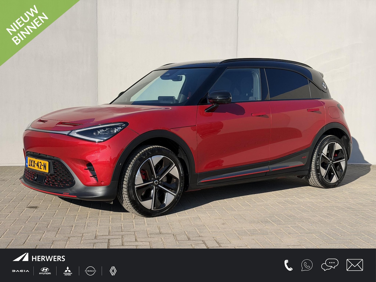 Smart #1 - BRABUS 66 kWh / 428 PK / SOH 99% / Panoramadak / 1600 kg trekgewicht / Adaptive cruisecont - AutoWereld.nl