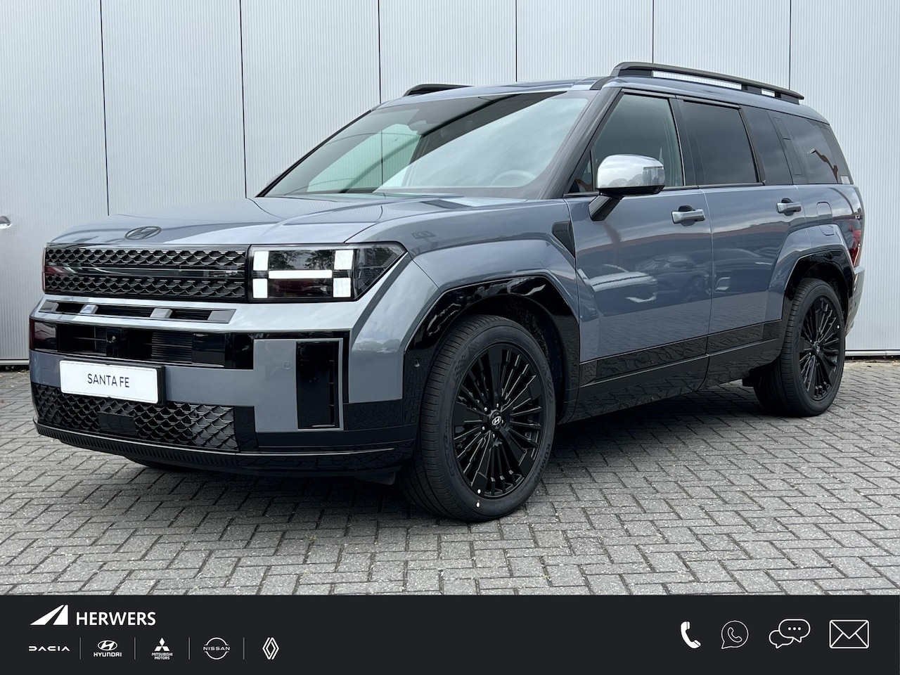 Hyundai Santa Fe - 1.6 T-GDI PHEV Black Line 4WD 7p / Rijklaar incl. € 5.000,- korting voor € 66.143,- / 288 - AutoWereld.nl