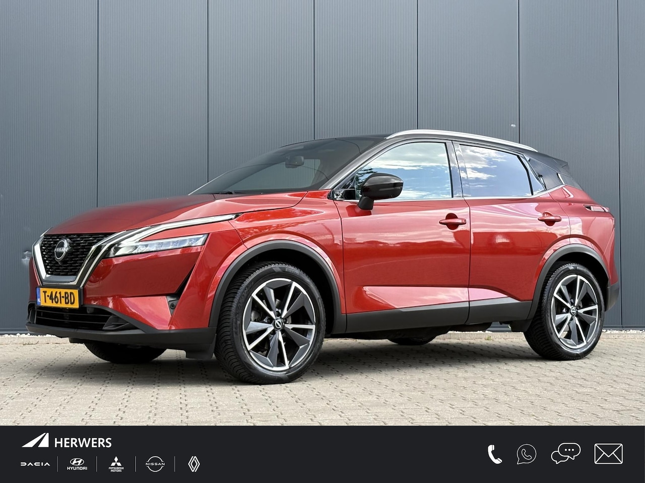 Nissan Qashqai - 1.3 MHEV Tekna / Panorama dak / Trekhaak 1400kg geremd / Apple CarPlay/Android Auto / Crui - AutoWereld.nl