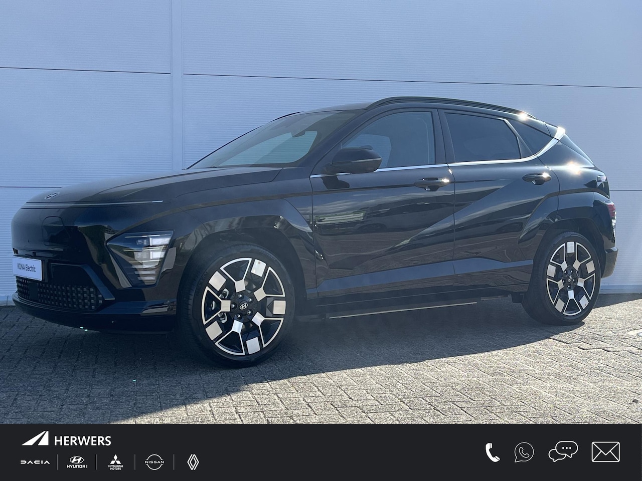 Hyundai Kona Electric - Premium 64.8 kWh / €4000,- Voordeel Op Nieuwprijs / Uit Voorraad Leverbaar / Navigatie / S - AutoWereld.nl