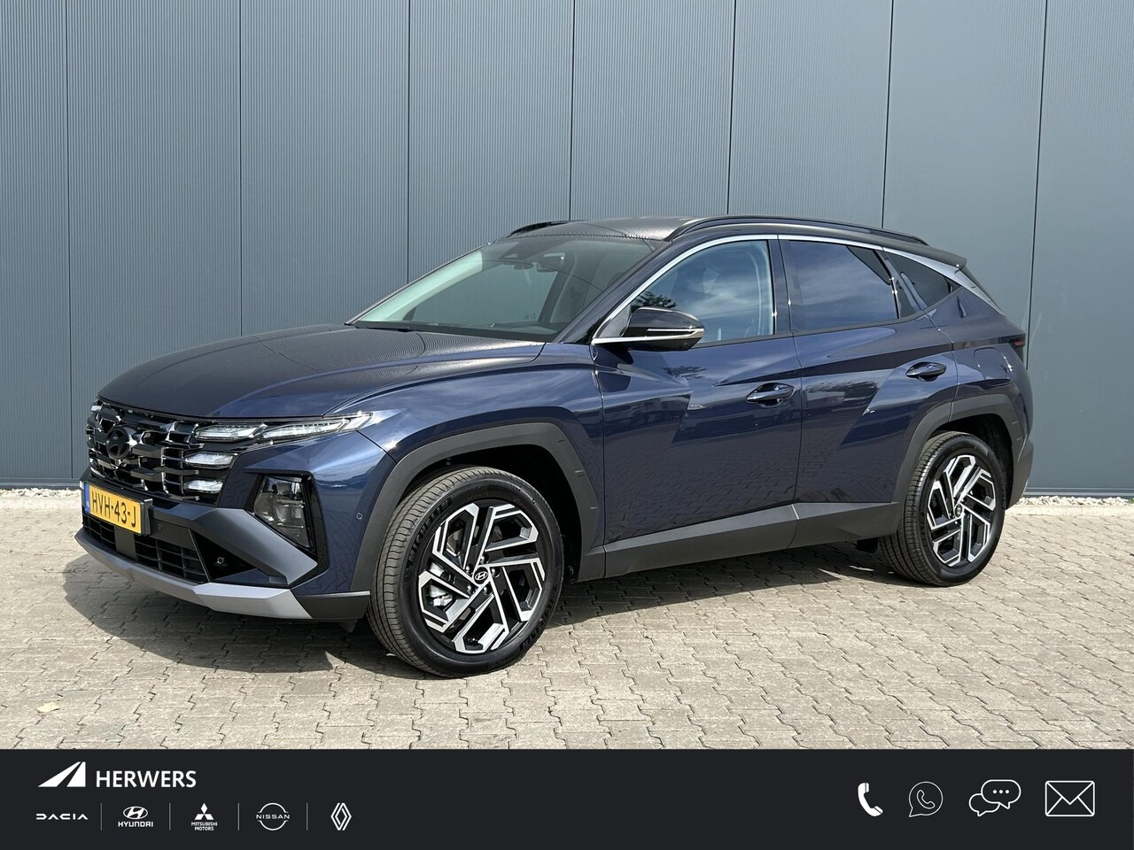 Hyundai Tucson - 1.6 T-GDI HEV Premium / Leder / 360 Camera / Stoel- & Stuurverwarming / Stoelverkoeling / - AutoWereld.nl