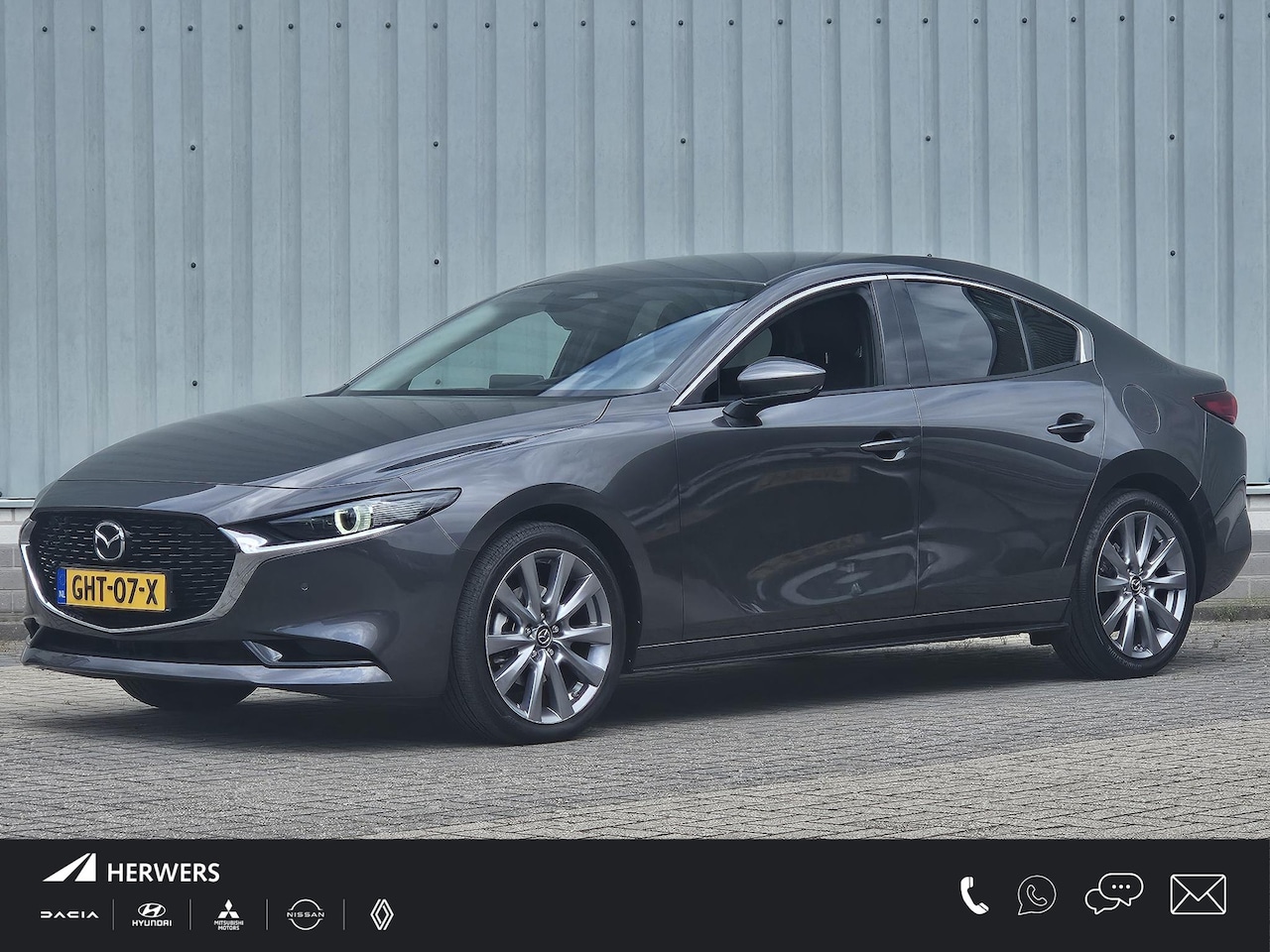 Mazda 3 - 2.0 SkyActiv Hybrid 150PK Exclusive-Line / Trekhaak / Stoel & Stuurverwarming / Lederen Be - AutoWereld.nl