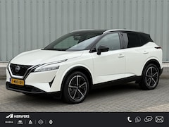 Nissan Qashqai - 1.3 MHEV Tekna / NL Auto / Trekhaak 1400 KG / Panoramadak / All Seasonbanden / Half Ledere