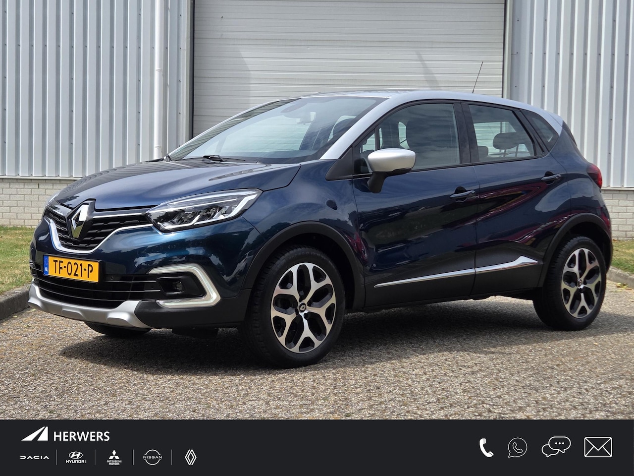 Renault Captur - 0.9 TCe Intens / Camera / Trekhaak / Sensoren Achter en Voor / Android Auto / Reservewiel - AutoWereld.nl