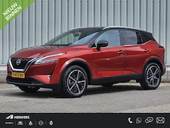 Nissan Qashqai - 1.3 MHEV Tekna / Trekhaak / Panoramadak / Head-Up Display / Elektrisch Verstelbare Bestuur