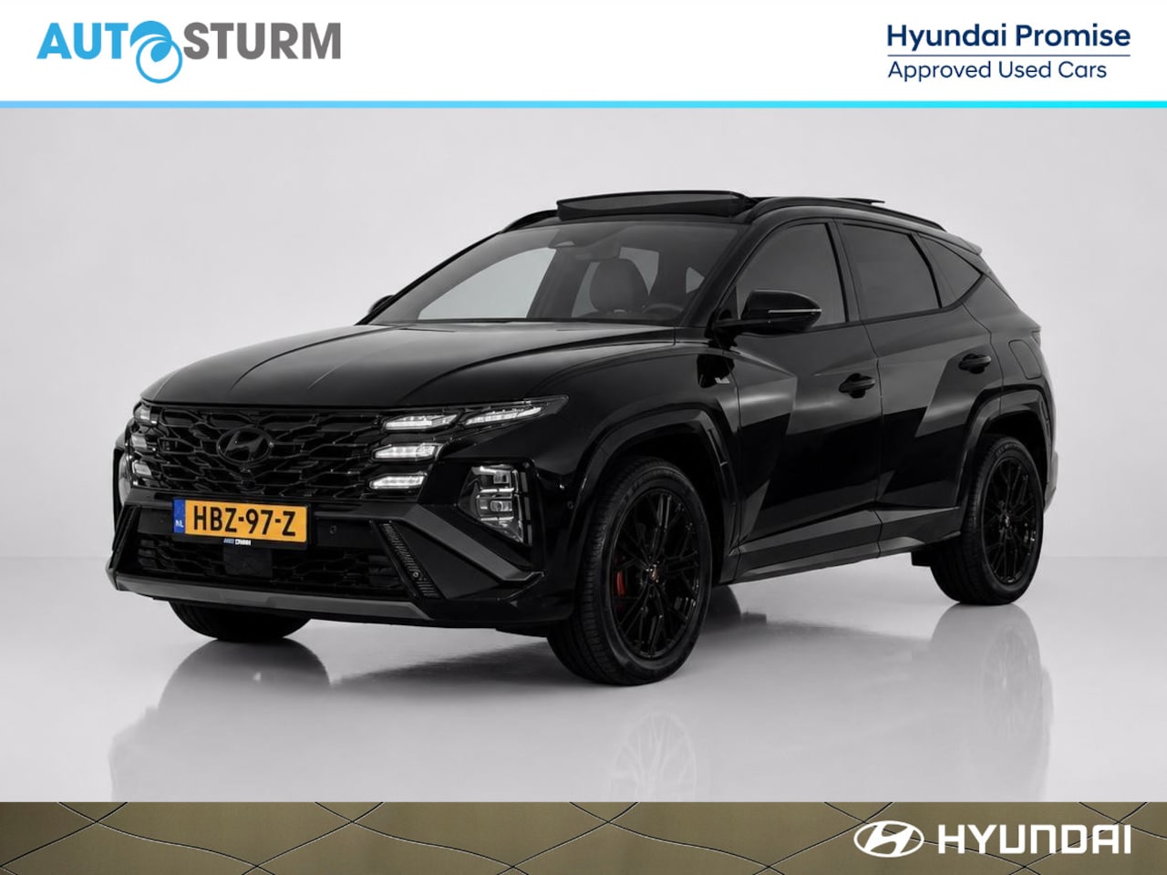 Hyundai Tucson - 1.6 T-GDI HEV N Line Sky incl. Trekhaak Uitklapbaar! - AutoWereld.nl