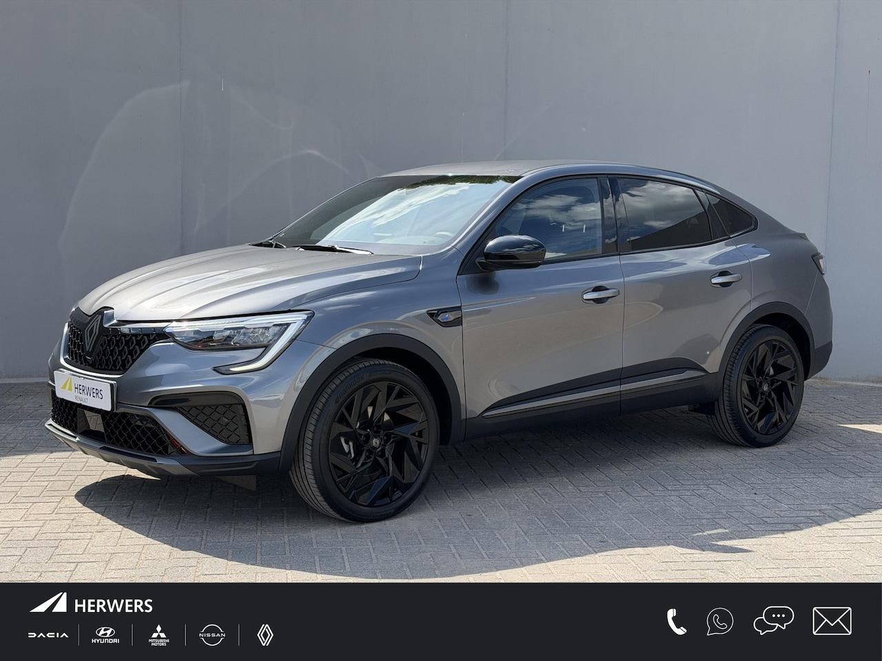Renault Arkana - 1.6 E-Tech full hybrid 145 esprit Alpine / Fabrieksgarantie tot 05-2028 / Adaptieve Cruise - AutoWereld.nl