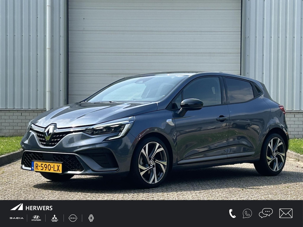 Renault Clio - 1.6 E-Tech Hybrid 145 R.S. Line / Lederen Bekleding / Stoelverwarming / Dealer Onderhouden - AutoWereld.nl