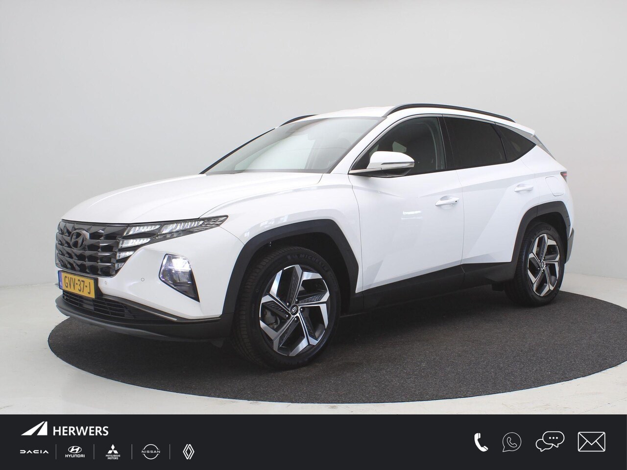 Hyundai Tucson - 1.6 T-GDI PHEV Comfort 4WD Automaat / 1350KG Trekgewicht / Navigatie / Stoelverwarming voo - AutoWereld.nl