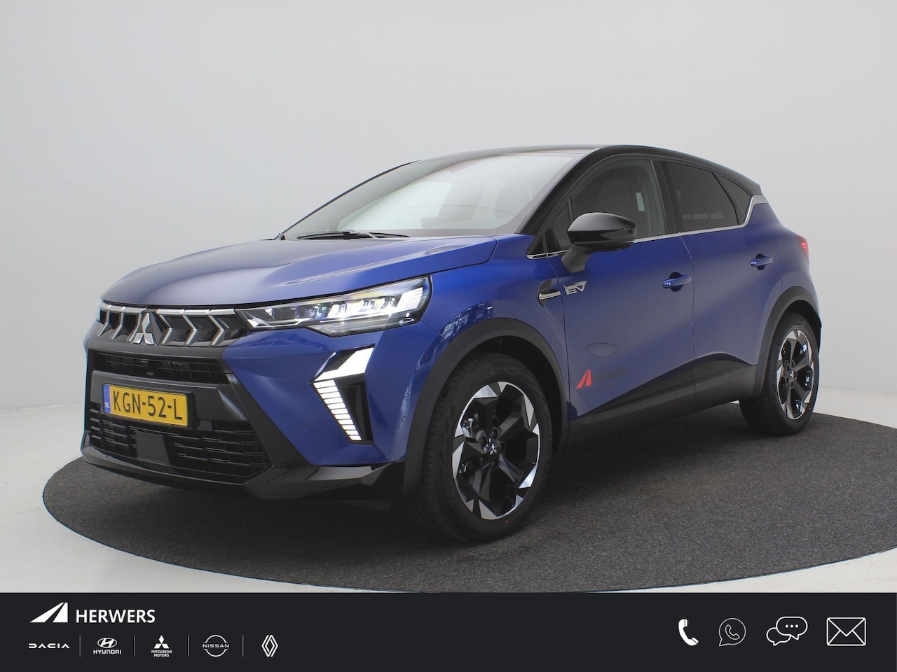 Mitsubishi ASX - 1.6 HEV AT Instyle / Adaptieve Cruise Control / Lederen bekleding / Stoel verwarming voor - AutoWereld.nl