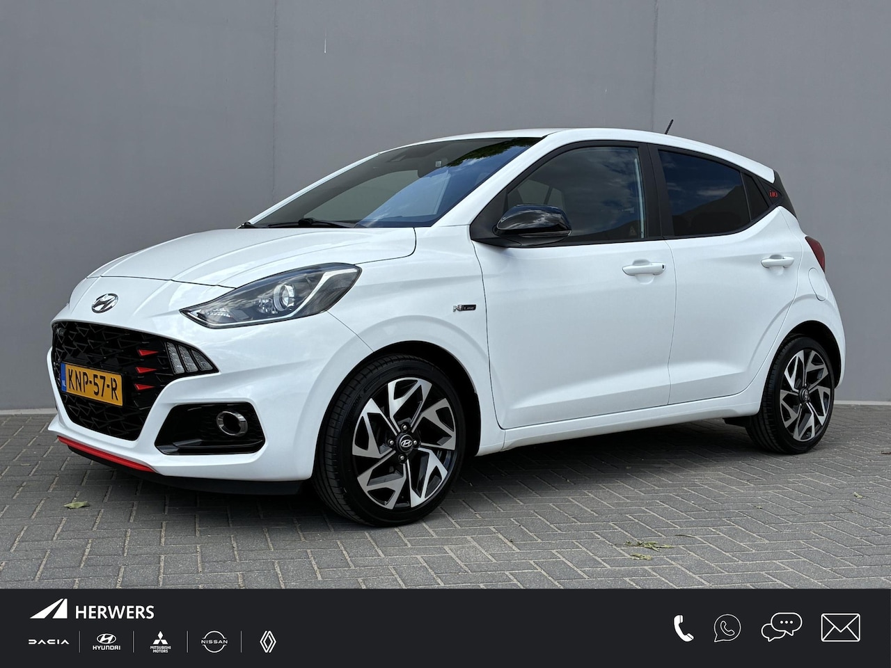 Hyundai i10 - 1.0 T-GDI N Line 5-zits / Achteruitrijcamera / Navigatie d.m.v. Apple Carplay/Android Auto - AutoWereld.nl