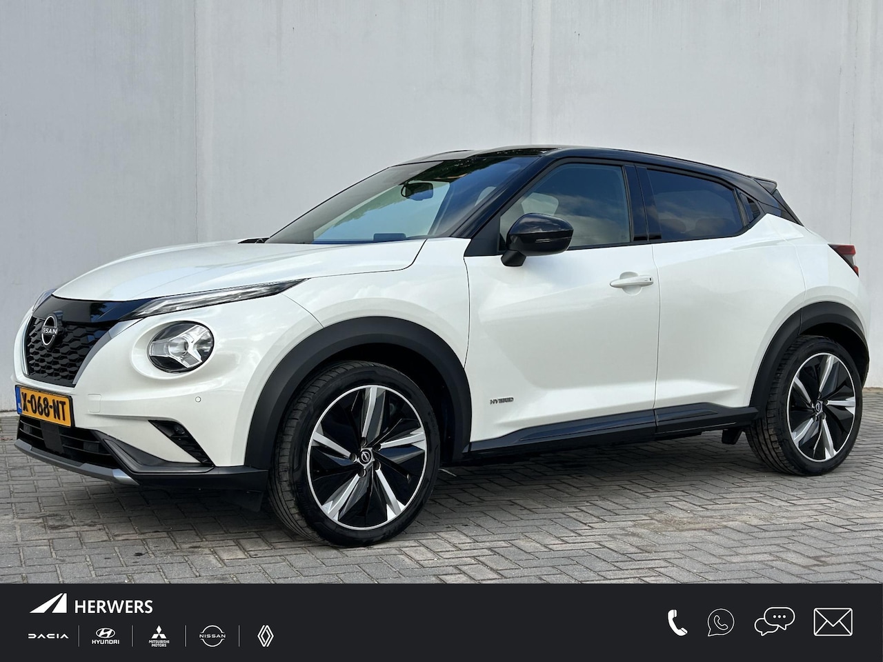 Nissan Juke - 1.6 Hybrid N-Design / Automaat / Apple Carplay / Navigatie / Telefoon / Camera / Climate C - AutoWereld.nl