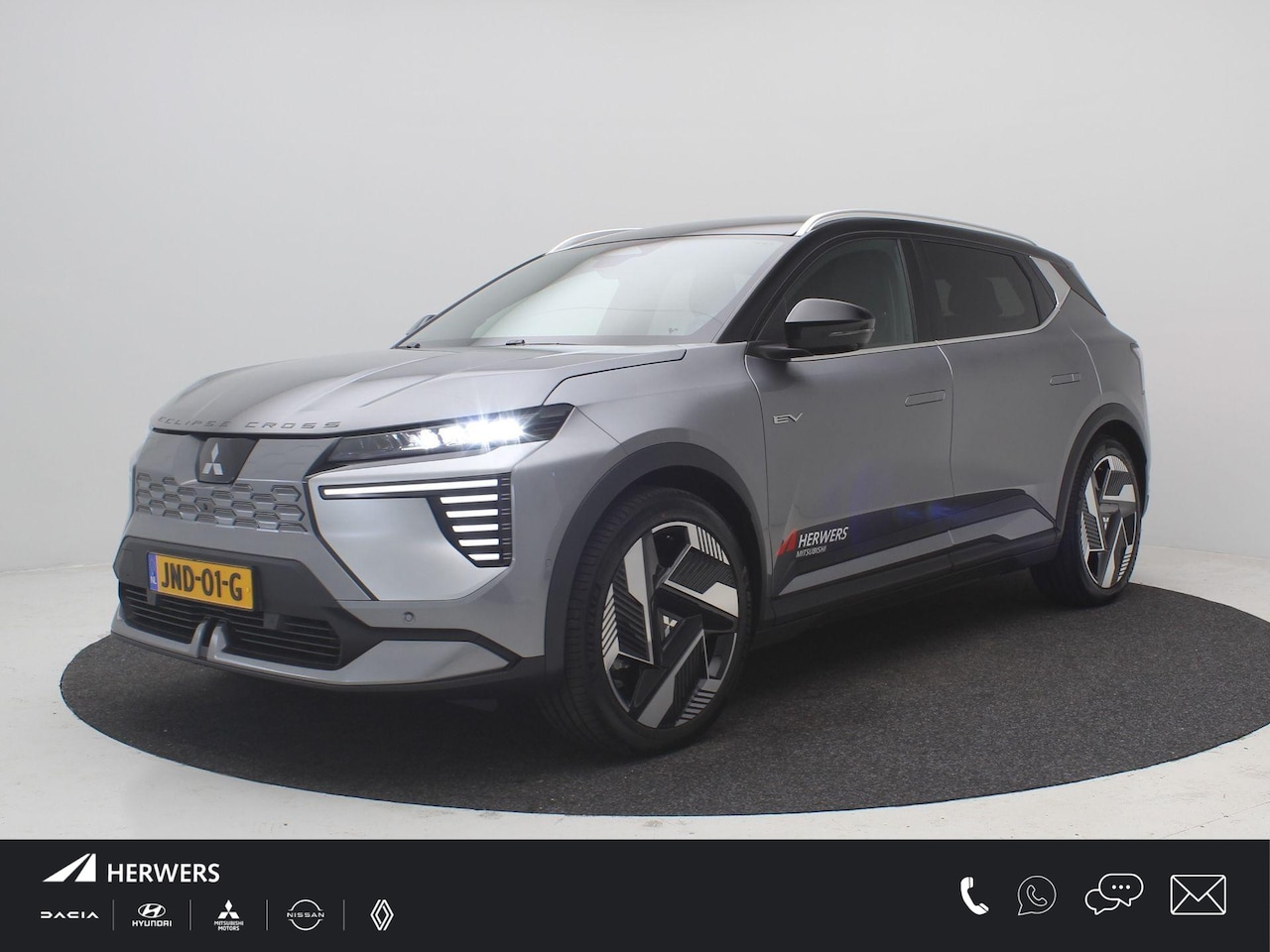 Mitsubishi Eclipse Cross - Instyle 87 kWh / 100% Elektrisch / 625 KM WLTP / 1.100 KG Trekgewicht / 8 jaar fabrieksgar - AutoWereld.nl