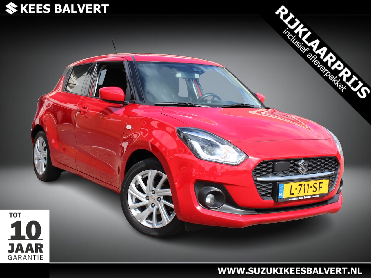 Suzuki Swift - 1.2 Select Hybrid | Trekhaak | Dodehoek | Parkeersensoren | - AutoWereld.nl