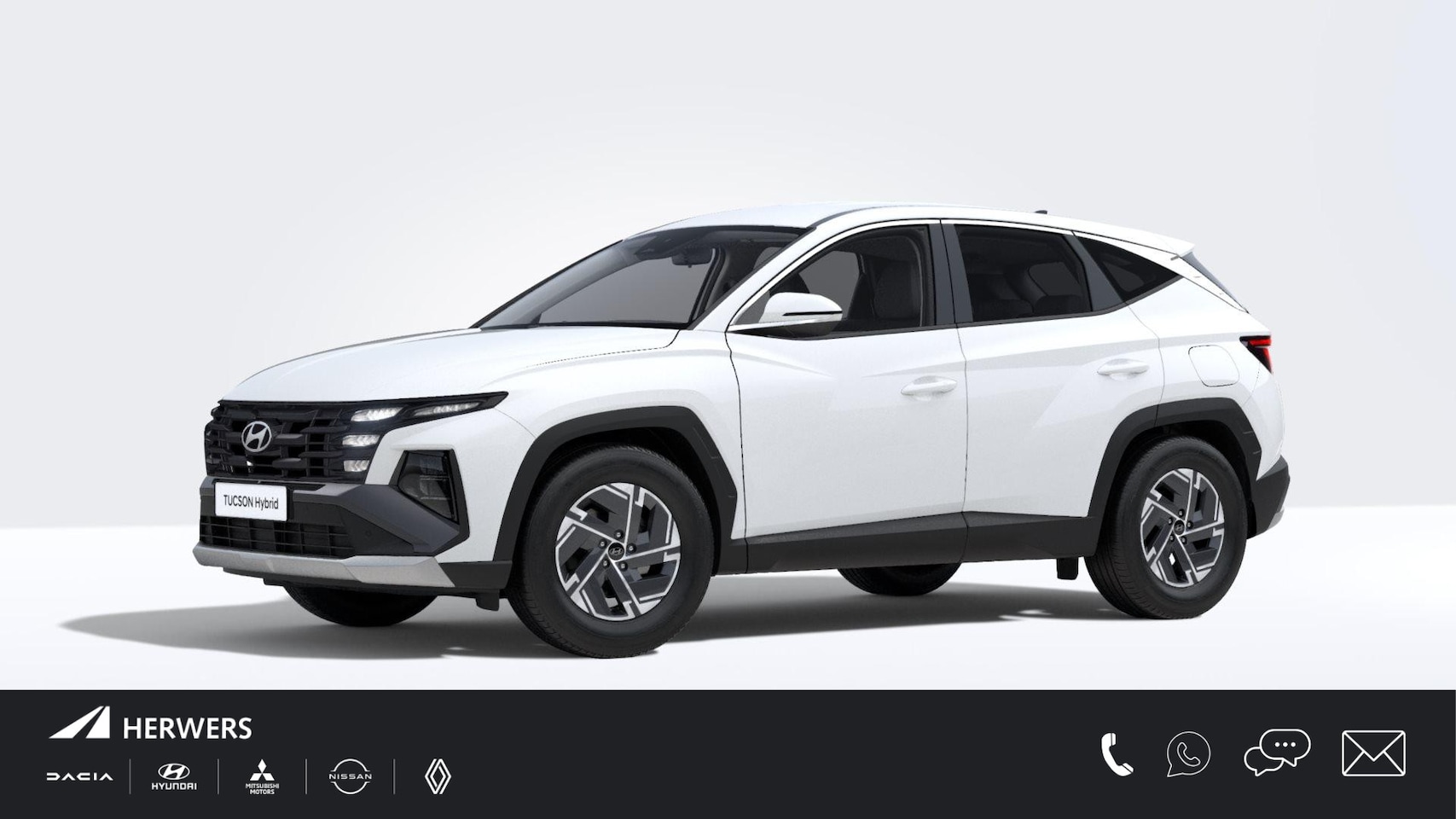 Hyundai Tucson - 1.6 T-GDI HEV E-Motion /Incl. €5.000,- inruilvoordeel / Navigatie / Apple & Android carpla - AutoWereld.nl