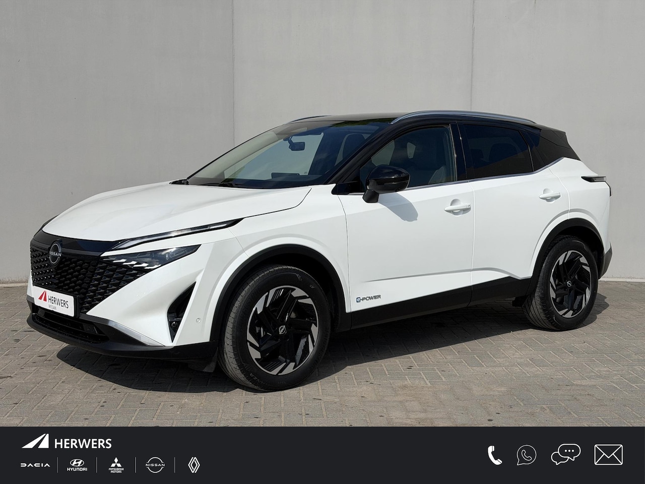 Nissan Qashqai - 1.5 e-Power N-Connecta / Facelift / Navigatie / 360 Camera / Dodehoek Detectie / Apple Ca - AutoWereld.nl