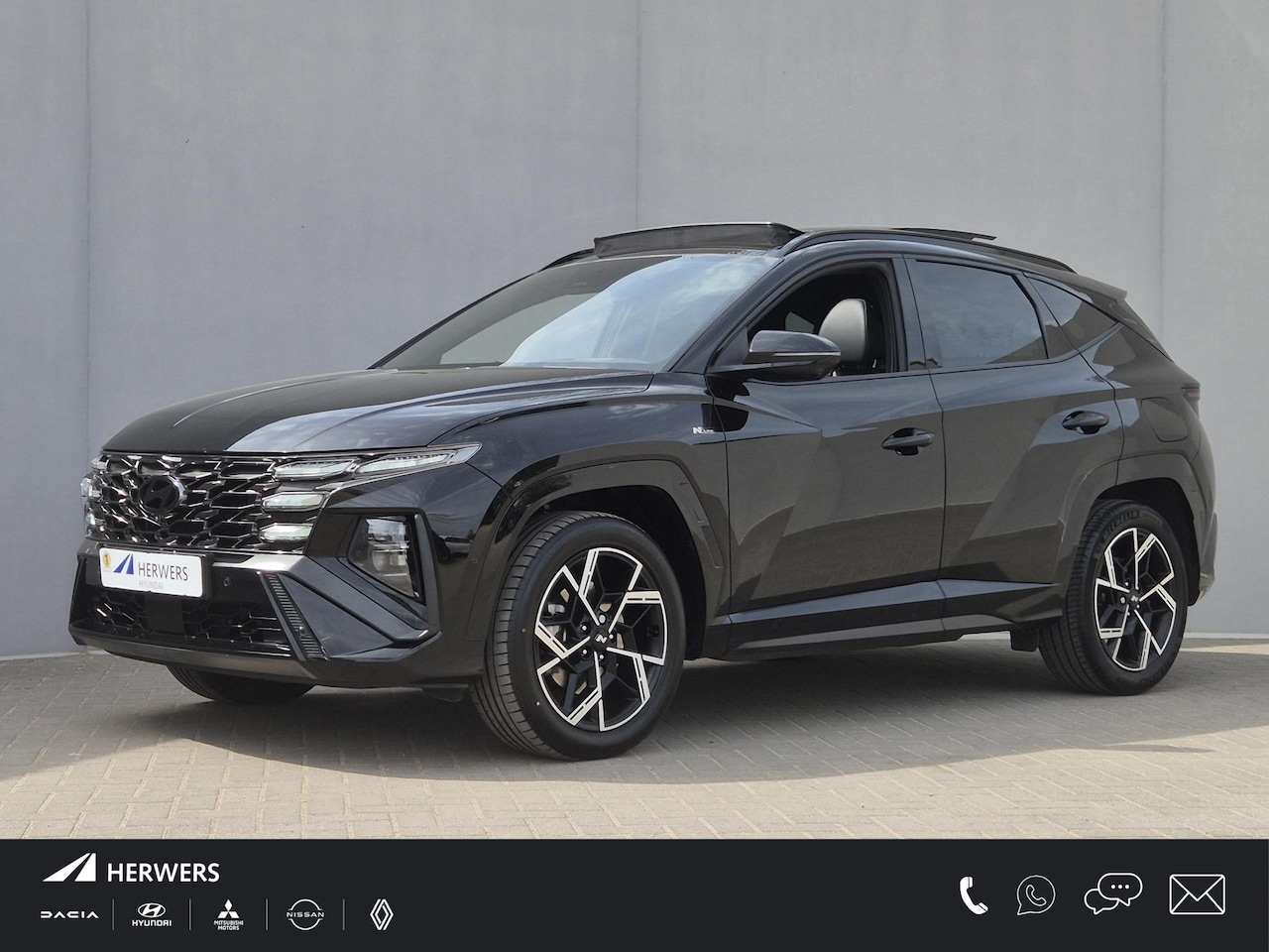 Hyundai Tucson - 1.6 T-GDI HEV 215 pk N Line Sky / Facelift / Fabrieksgarantie tot 06-2029 / Dealer onderho - AutoWereld.nl