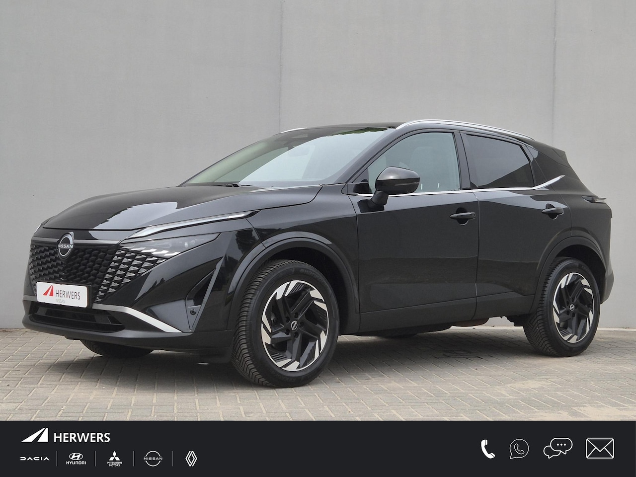 Nissan Qashqai - 1.3 MHEV Xtronic N-Connecta / Fabrieksgarantie tot 12-03-2028 / All season banden / Panora - AutoWereld.nl