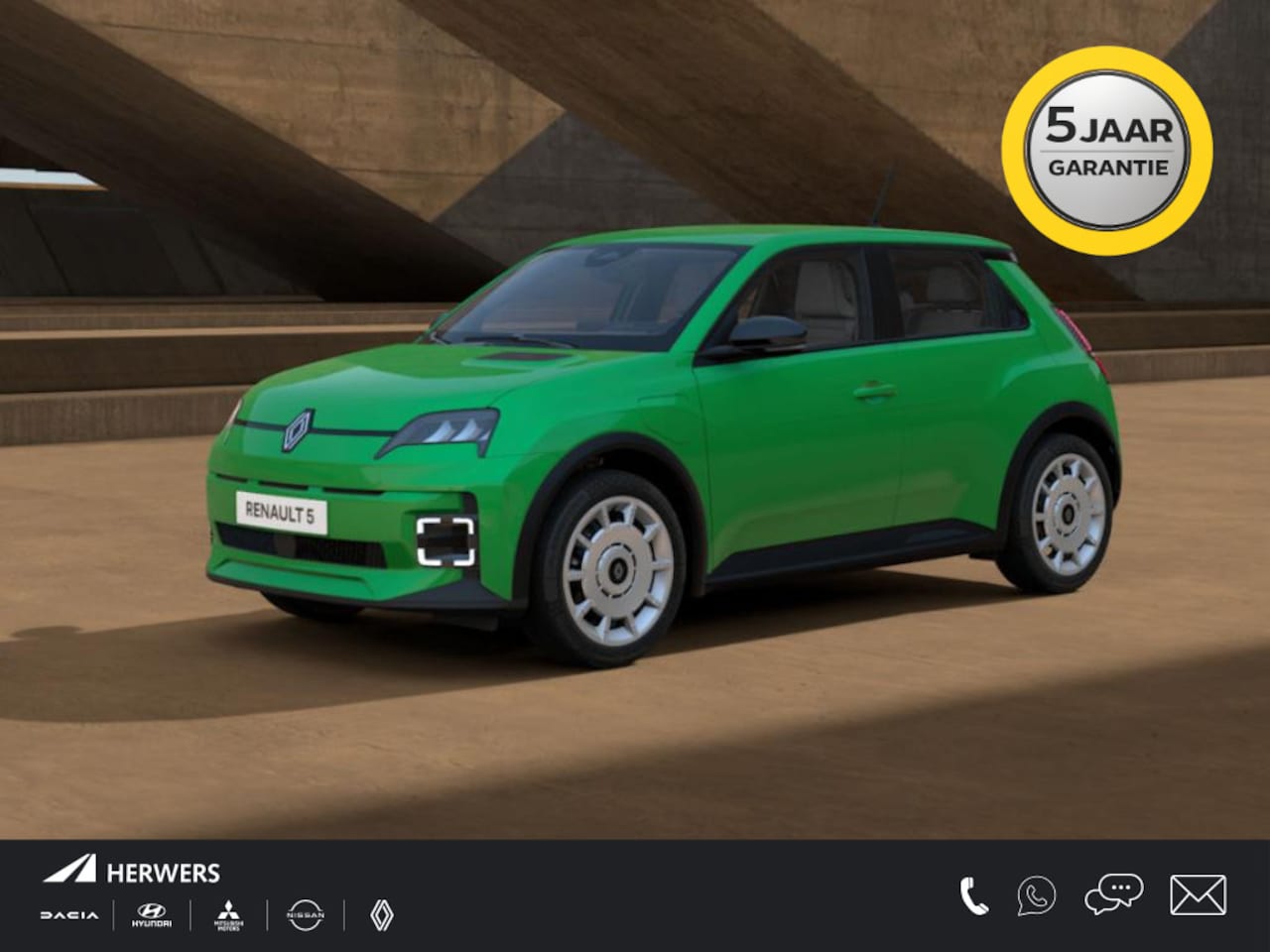 Renault 5 - urban range FIVE 40 kWh / Nieuw te bestellen - AutoWereld.nl
