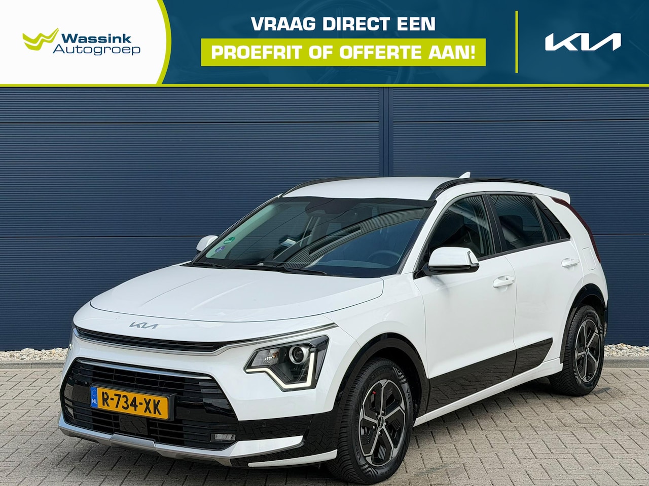 Kia Niro - 1.6 GDi Hybrid DynamicLine | Navigatie | Apple Carplay/Android Auto | Camera | Lage kmstan - AutoWereld.nl