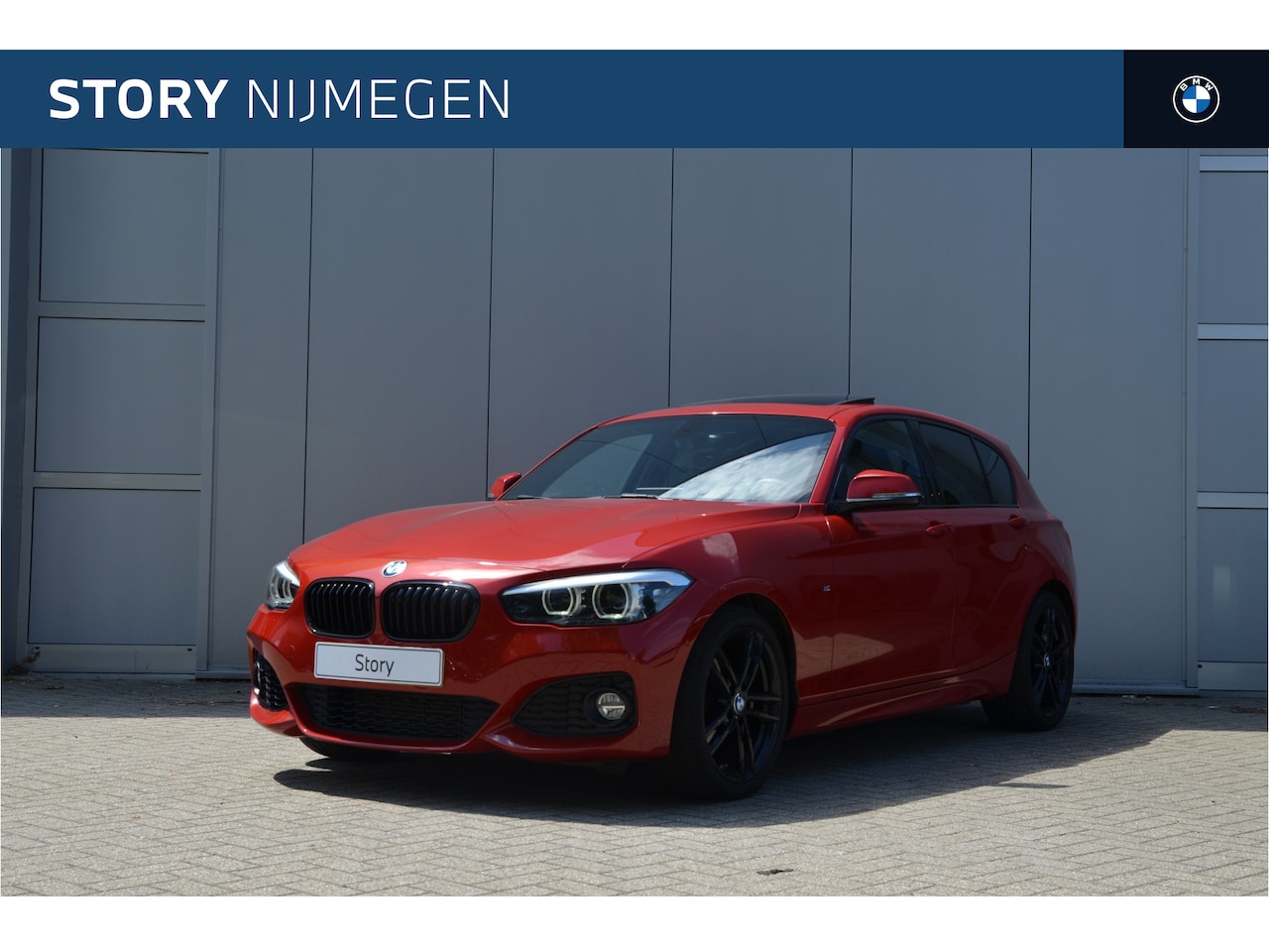 BMW 1-serie - 118i High Executive M Sport Automaat / Schuif-kanteldak / Comfort Access / Sportstoelen / - AutoWereld.nl